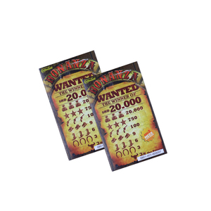Creative Pull Ticke Cards Designs Digital Printing Open Win Prize Card Hot Selling Thematic Design Pull Tab Tickets - Product Image 6