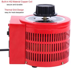 Smart Design 500VA 1000VA 2000VA 20Amp AC Variable Transformer Variac <strong>Voltage</strong> Regulator Transformador Variable - Product Image 5