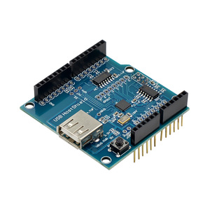Hochwertiger USB Host Shield 2.0 für Arduino für UNO MEGA ADK Kompatibel für Android ADK DIY Electronic Module Board