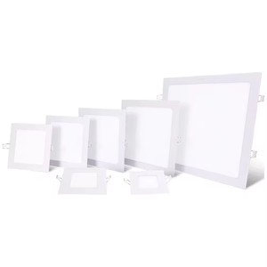 Indoor Ceiling Office Lighting Round Square <strong>Flat</strong> <strong>3w</strong> 6w 9w 12w 15w 18w 24w Recessed <strong>Led</strong> Slim Panel Light