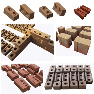 Estrusore sottovuoto completamente automatico piccolo terreno di terra rossa terra argilla mattone che fa macchina per la fabbricazione di mattoni di argilla tagliata a filo - Product Image 2