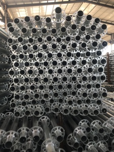 垂直标准，带龙头分类帐HDG镀锌和建筑系统环锁脚手架 - Product Image 6