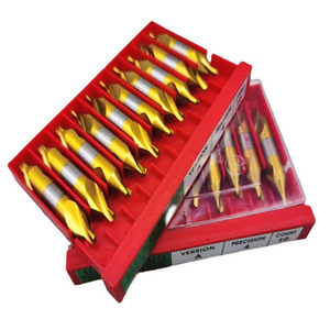 金属中心钻中心钻的钴高速钢双头镀钛中心钻 - Product Image 6