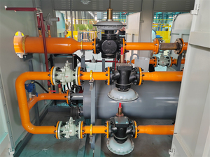 Nhà Máy Chuyên Nghiệp Áp Lực Giảm Van Đo Trạm Áp Suất Khí Điều Chỉnh Cng Điều Chỉnh Với Đồng Hồ Đo Lưu Lượng - Product Image 4