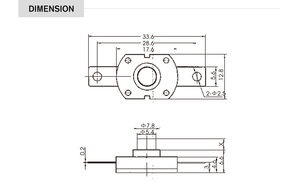 KAN-5D Mini interruttore a pulsante illuminato da 12mm in rame morbido 12v materiale resistente al calore corrente massima 1A funzione On-Off - Product Image 4