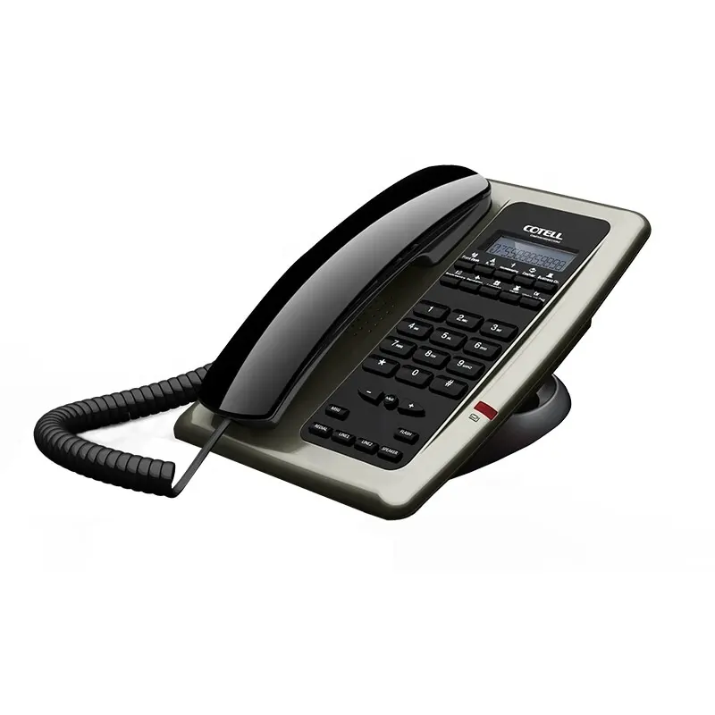 Cotell Fuego Series FG1088D telefoni con filo fisso telefono analogico fisso telefono OEM ODM per Home Office Business