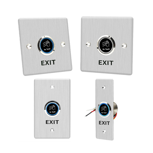 Zugangs kontroll system Metall rechteckiger Schalter knopf wasserdicht DC12v 24V berührungs loser Induktion schalter für Firmen tür - Product Image 3