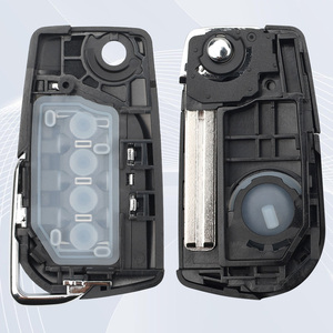 MS รีโมทรถยนต์แบบพับได้3 + 1ปุ่มจากโรงงานสำหรับ Toyota พร้อมชิพ H fccid HYQ12BFB PN 89070-06790รีโมทคอนโทรลรถเปล่ากุญแจรถ - Product Image 4