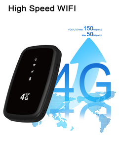 JIMI portatile sbloccato 3G 4G Router WiFi 4G SIM Hotspot 300mbps Max LAN velocità dati 2.4G frequenza WEP crittografia Firewall VPN - Product Image 5