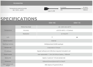 High Quality Precise <strong>Temperature</strong> <strong>Control</strong> USB <strong>Data</strong> <strong>Logger</strong> ABS Thermometer with Customized OEM Support for Logistics - Product Image 6