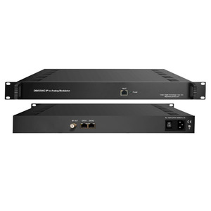 Modulador de IP a RF analógico de 32 vías/64 vías para sistema de TV de hotel Protocolo UDP H.264 Codificación de video Frecuencia adyacente - Product Image 1