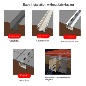 Kênh thoát nước bằng nhựa ngoài trời cường độ cao sản xuất tại Trung Quốc - Product Image 6