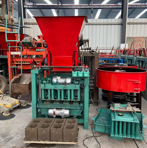 Máquina automática de fabricación de ladrillos de cemento y hormigón hueco, máquina formadora de bloques, construcción de arena, manual hidráulico - Product Image 2