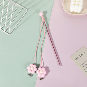 Thiết kế mới cổ điển sang trọng cổ tích dính mèo đồ chơi Đào tạo đôi mắt to gắn chuông tương tác nhàm chán Buster trêu ghẹo cho thú cưng - Product Image 3