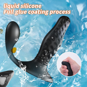 Remote Control Adult Prostate Vibrator with Vibration Backyard Feature Metal Anal Plug and Dildo for Anal <strong>Sex</strong> Toys - Product Image 2