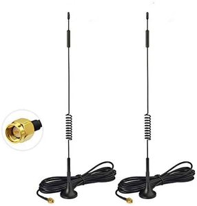 Bingfu 4G LTE 7dBi Từ Cơ Sở MIMO SMA Nam Antenna (2-Pack) Cho Vodafone O2 Ba EE Huawei Netgear <span class=keywords><strong>TP</strong></span>-Liên Kết 4G LTE <span class=keywords><strong>Router</strong></span> - Product Image 1