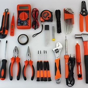 <strong>20</strong>-Piece General Purpose Home Repair Tool <strong>Set</strong> Hand Tool Kit with Combination Home Auto Repair Including Tool Box Storage Case