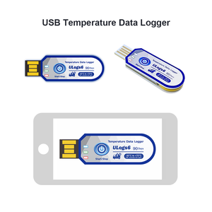 Registrador DE DATOS USB desechable de 30000 grabaciones Registrador de datos de temperatura y humedad para frutas y verduras Registrador de datos de cadena de frío - Product Image 5