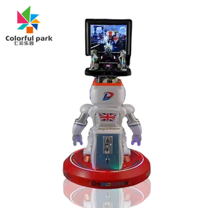New Style Coin Operated Arcade Intelligent <strong>Robot</strong> Toys Shooting Simulate Video <strong>Games</strong> Machine - Product Image 4