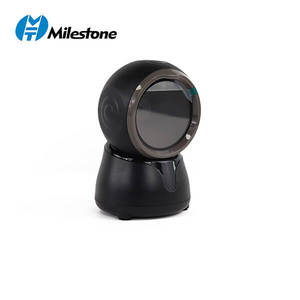 Escáner de código de barras QR 2D, lector de código de barras automático manos libres omnidireccional para pago móvil, escaneo de pantalla de ordenador - Product Image 1