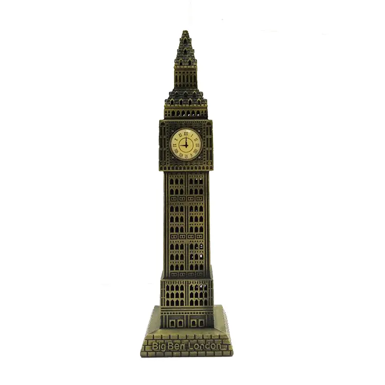 Il mondo famoso punto di riferimento di Londra Big Ben 3d modello di edificio di Londra souvenir regalo/mestiere di essere utilizzato per la decorazione domestica