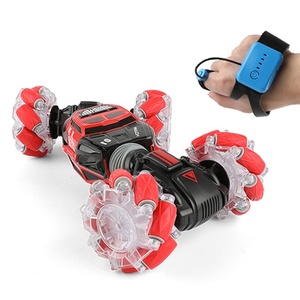 HW 2.4G 360 Stunt Rolling Radio <strong>Control</strong> Car Toy Remote <strong>Control</strong> RC Car Double Side Running Newest Gesture Hand Watch <strong>Control</strong>