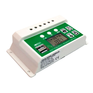 10A 20A 30APWMソーラー充電コントローラー12V24V自動ソーラーセル充電ボードコントローラー - Product Image 3