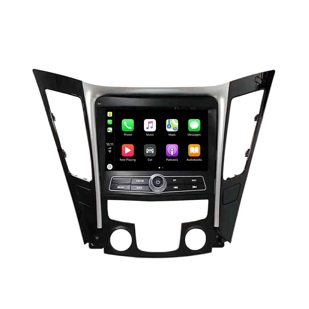 Kirinavi एंड्रॉयड 10 4 कोर हुंडई सोनाटा 2011 के लिए कार स्टीरियो एफएम रेडियो 2016 Carplay एंड्रॉयड ऑटो कार मल्टीमीडिया प्लेयर वाईफ़ाई 4g