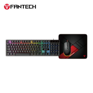 Fantech P31 High Quality Gaming Combo <strong>Keyboard</strong> <strong>Mouse</strong> <strong>and</strong> MousePad Gaming Set PC Game Wired <strong>Keyboard</strong> <strong>Mouse</strong> Set - Product Image 1