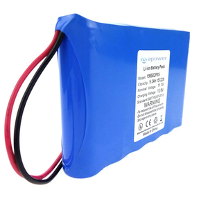 可充电12伏锂离子电池组12 V 2000毫安时18650 3s2p 11.1v 12 v锂可充电电池，用于发光二极管灯 - Product Image 2