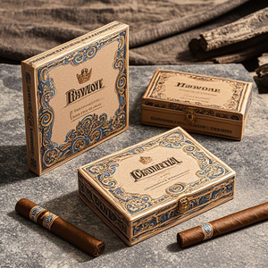 Các tông Giấy xì gà Hộp bao bì luxulry Giấy xì gà Hộp Thuốc Lá đầy màu sắc xì gà hộp lưu trữ - Product Image 4