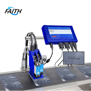 Faith Date Printing Machine Expiration Date Printer for Tissue Plastic Bags MFG EXP Date and Batch Coding - Product Image 1