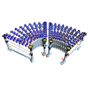 Focus Machinery Gravity Wheel Conveyor Flexible Skating for Truck <strong>Loading</strong> <strong>Unloading</strong> Manufacturing Plants - Product Image 3