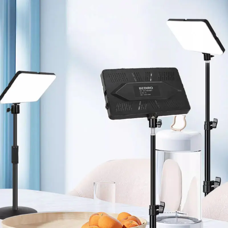 Luz LED para grabación de vídeo Panel de cámara USB bicolor Iluminación de relleno de fotografía para Tiktok Vlogging