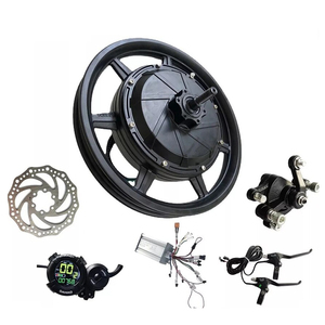 Elektrikli bisiklet Motor kiti 14 inç 48V 60V 72V 2000W 2500W 3000W 3500W tekerlek göbeği fırçasız dönüşüm Scooter Ebike kiti