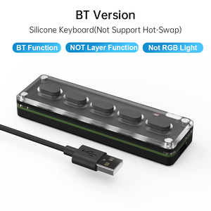 Teclado Macro de 12 teclas, 2 perillas, mecánico, intercambiable en caliente, personalizado, de una mano, miniteclado LED RGB para videojuegos - Product Image 5