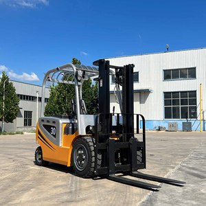 Nueva carretilla elevadora Elektrikli pequeña de 1,5 toneladas-3 toneladas con cambio lateral de mástil de contenedor para carga y descarga de contenedores