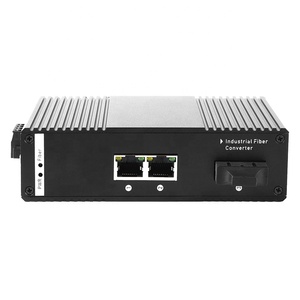 Industrieller 1000MB 2-Port-Netzwerk-POE-Switch 1 SFP 1,25G Glasfaser-DIN-Schiene Blitzschutz Outdoor Engineering POE-Optik schalter - Product Image 1