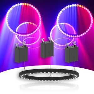 X WINCH Kinetic Ring <strong>Light</strong> LED RGB Color Lifting Kinetic Dmx 512 <strong>Lights</strong> - Product Image 1