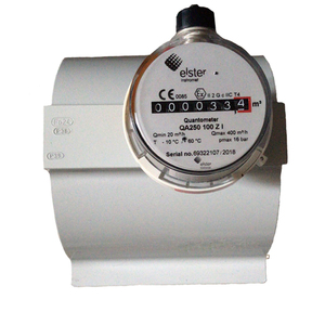 Honeywell Elster QA metan türbin akış ölçer doğal gaz ocağı debimetre kompakt şehir gaz sayacı QAe - Product Image 1