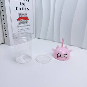 Dễ Thương Phim Hoạt Hình Ma Quỷ Cap Với Móc Tóc Tie Lưu Trữ Hộp Kẹo Hộp Halloween Món Quà Thực Phẩm Vật Nuôi Chai Tẩy Hộp - Product Image 5