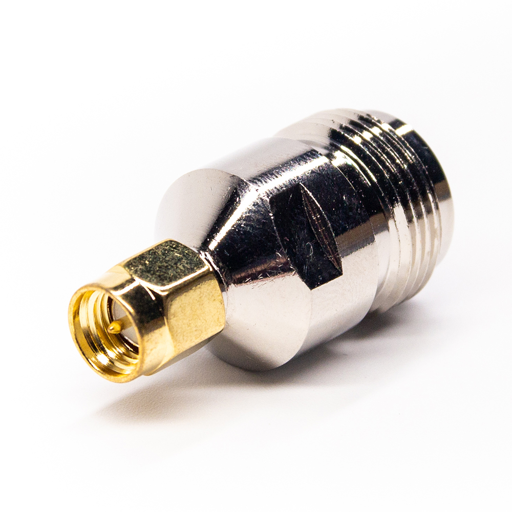 Connecteur SMA mâle N femelle droit