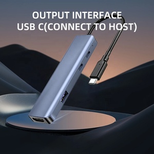 PD A c型分辨率高达60hz视频USB 15 in 1 100W usb 3.0采集卡集线器HDMI 1080 YUY2 C型PD 100W USB A 5Gbps - Product Image 3