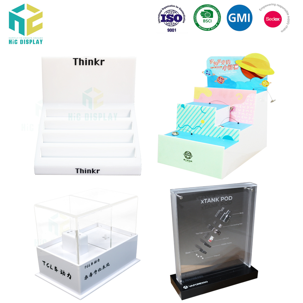 Acrylic display materials display