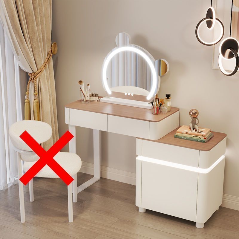 Miroir Panda Intelligent 81,3 cm pour Bureaux et Armoires (Tabouret Non Nécessaire)