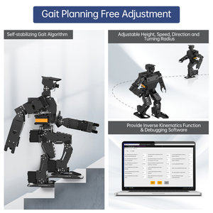 AiNex ROS eğitim Robot programlanabilir öğrenme öğretim kiti ile AI vizyon ahududu Pi Powered insansı Robot