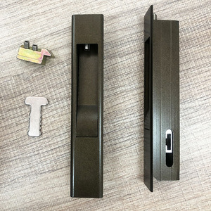 Upvc Windows оборудование скользящая оконная ручка сенсорный замок с крючком - Product Image 4