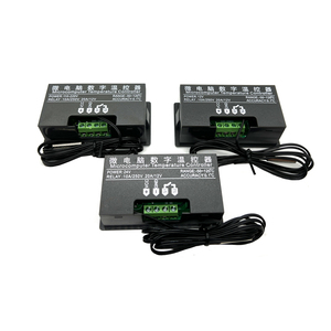 Mini W3230 línea de sonda Control de temperatura Digital termostato de pantalla LED con instrumento de Control de calor/refrigeración 12V 24V 110-220V - Product Image 6