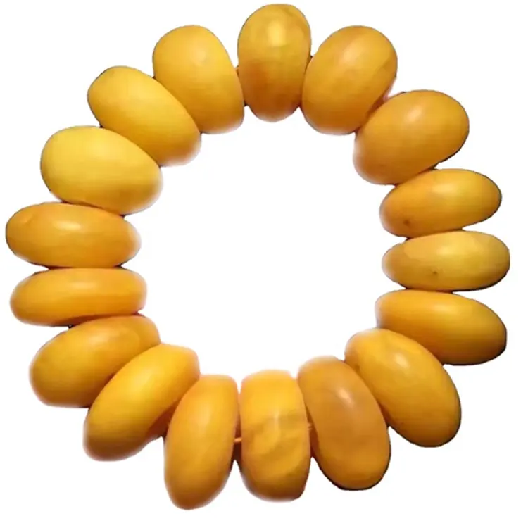 Baltic Amber Round Beads Armband aus natürlichem authentischem Baltic Amber Herren-und Damen armband