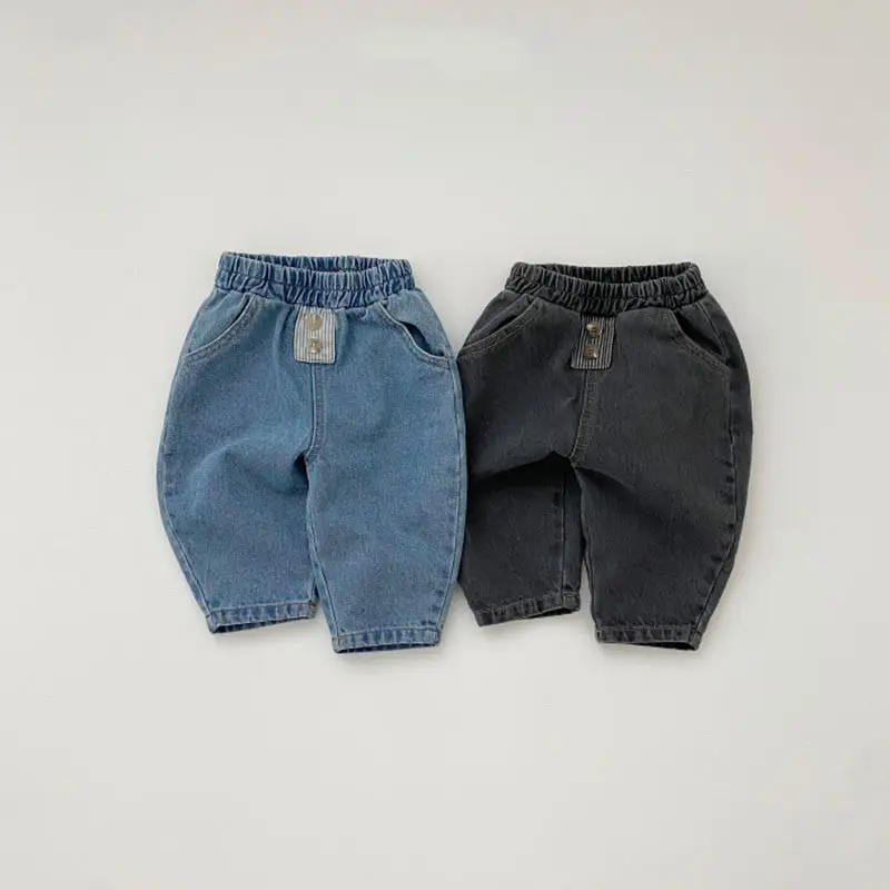Korean Style Spring Autumn Infant kids Clothes Children Casual Pants baby boys girls cotton trousers baby child jeans pants